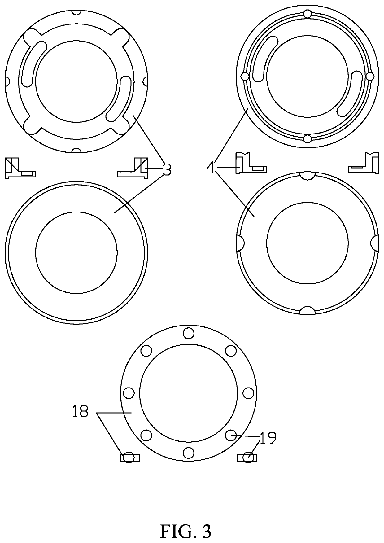 Tapping shank capable of ensuring safety of screw tap