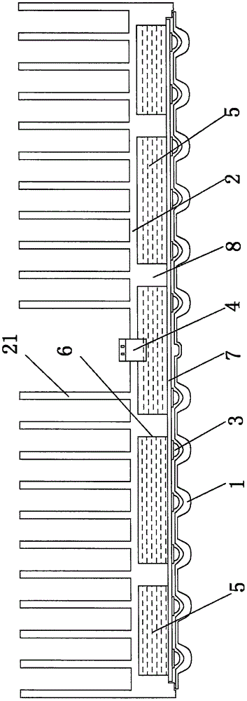 High-color-rendering-index high-lighting-effect high-power LED lamp