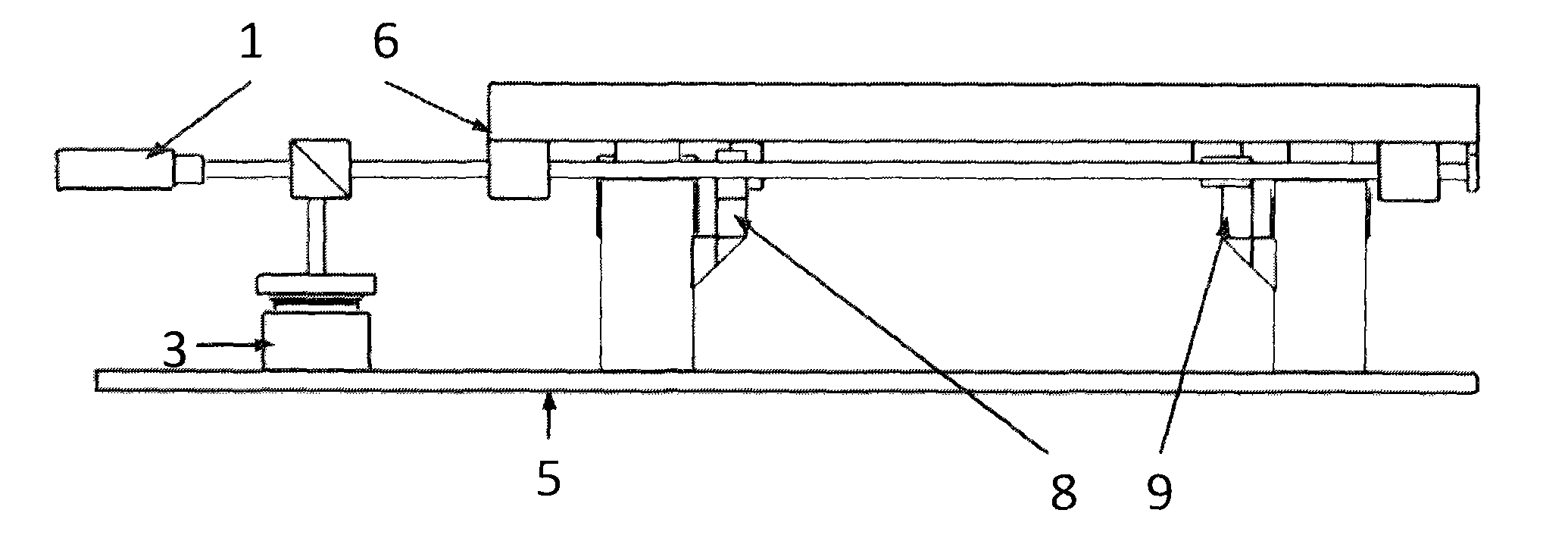 Magnetic levitation vibration isolation platform based on magnetic levitation zero position reference and laser auto-collimation measurement