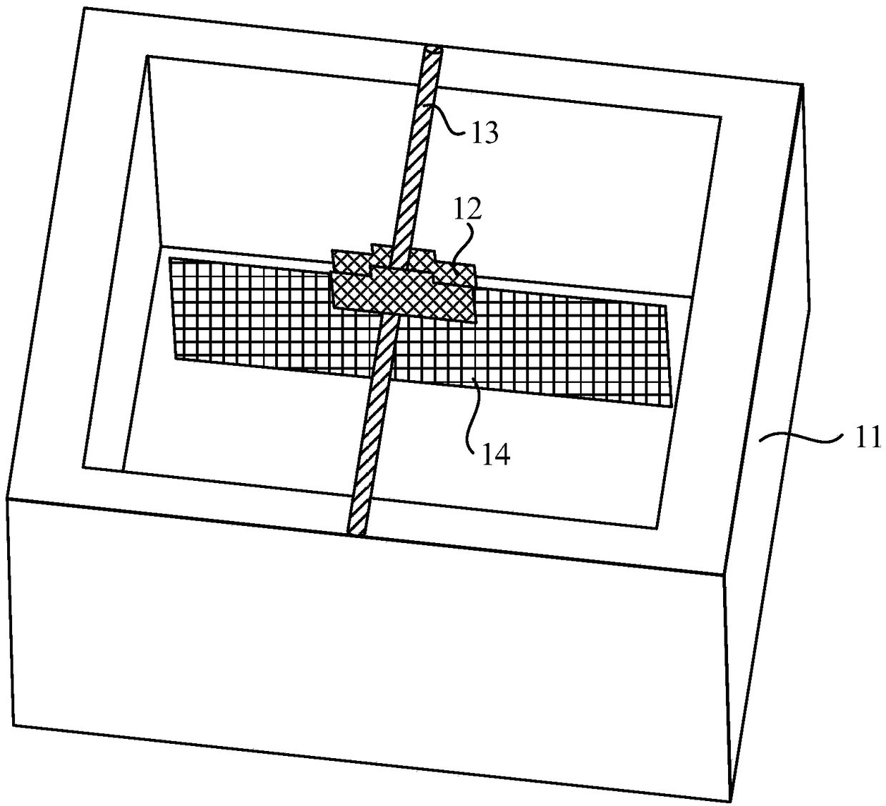 Packaging device for display panel