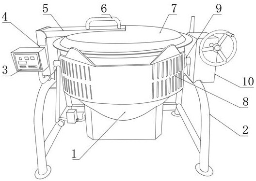 Intelligent control automatic cooking machine