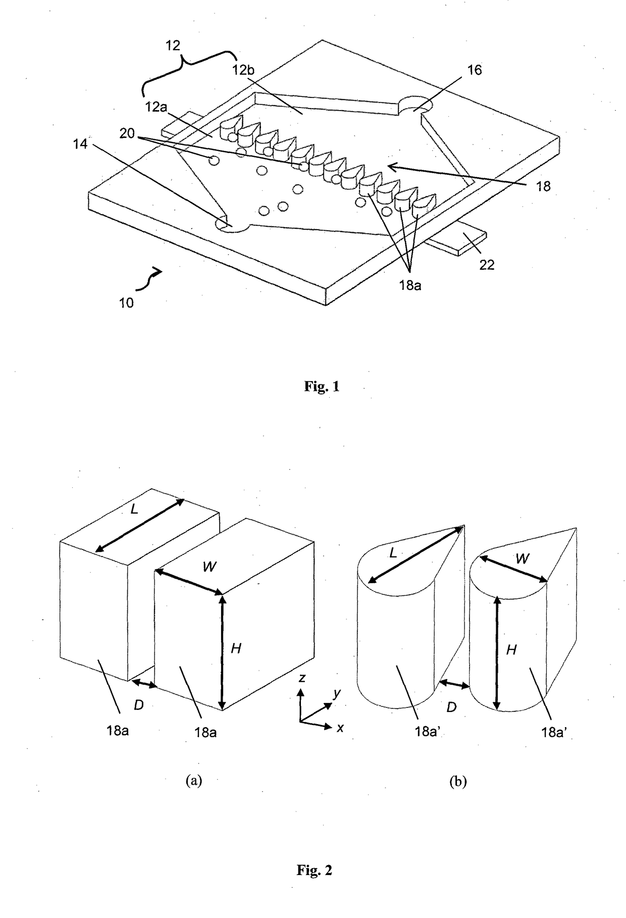 A method and device for concentrating particles in a fluid sample