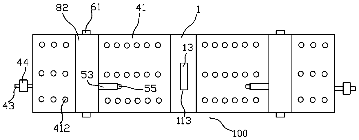 Working method of embroidering machine with fabric tensioning function