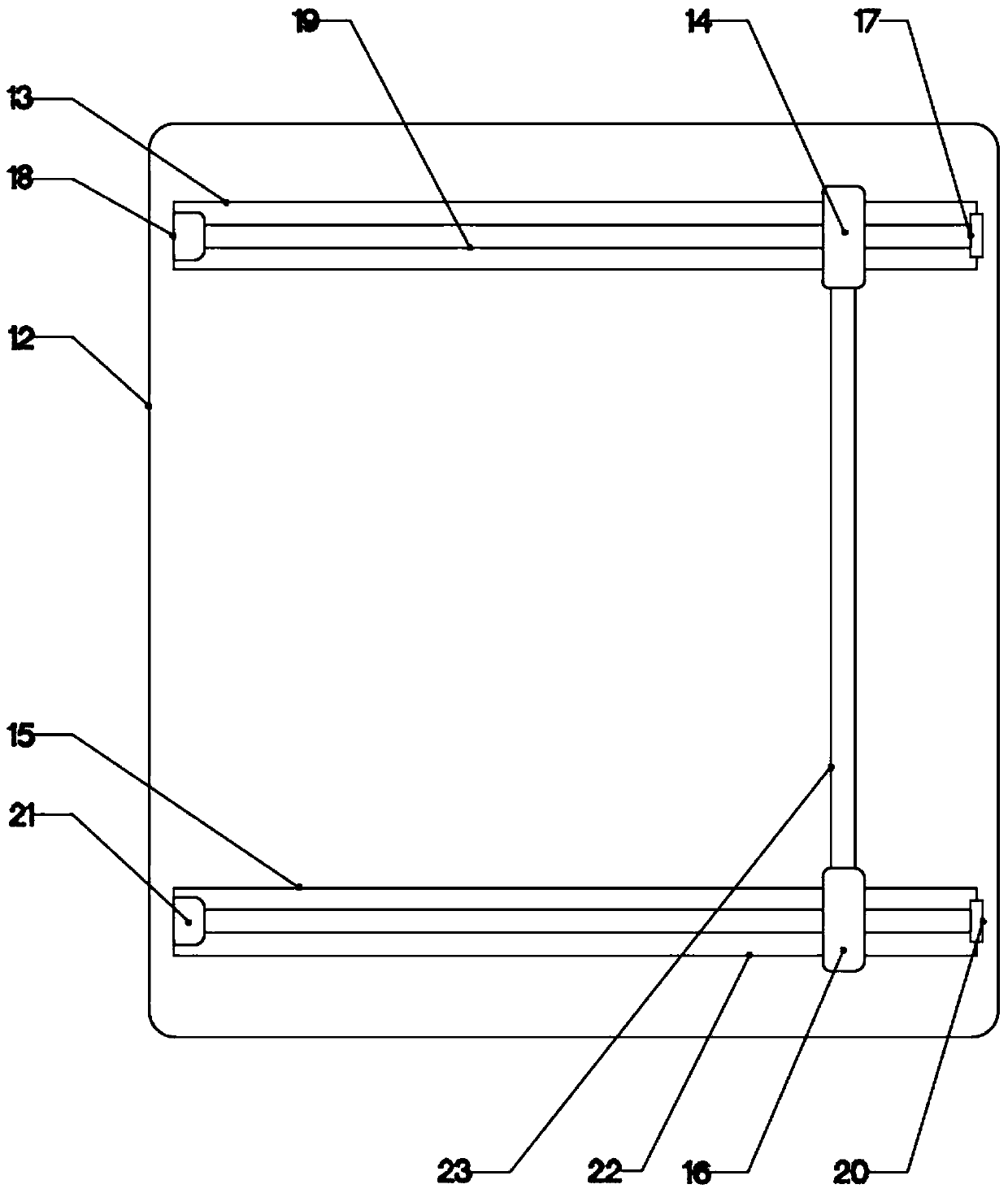 A board edge processing device