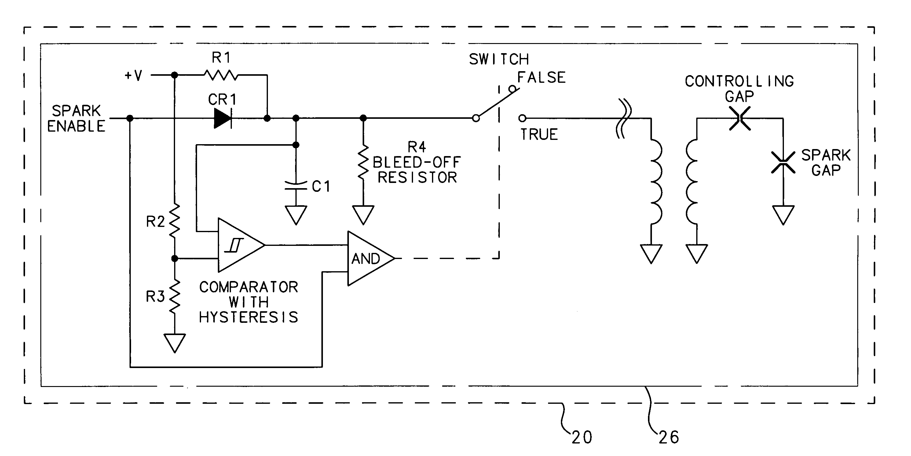 High energy primary spark ignition system for a gas turbine engine