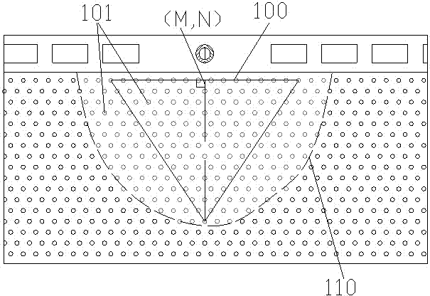 Processing method based on light guide plate mesh point shadow reinforcement and processing apparatus