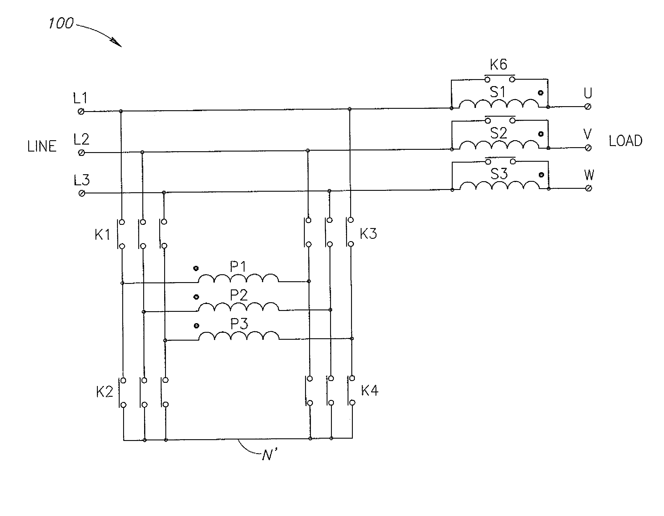 Variable voltage supply system