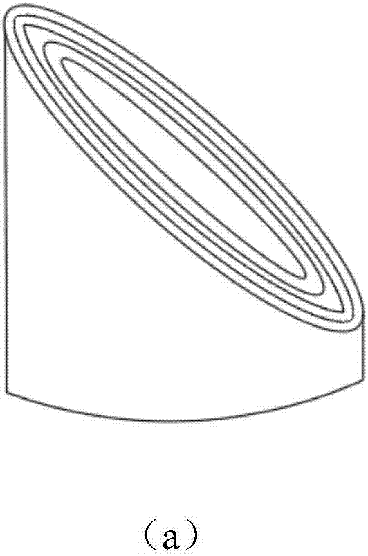 Reflective laser beam shaping device