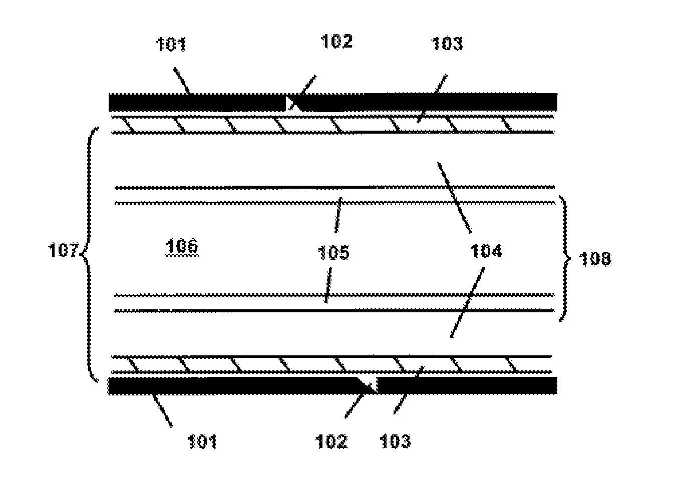 Multi-layer film permeable to UV radiation
