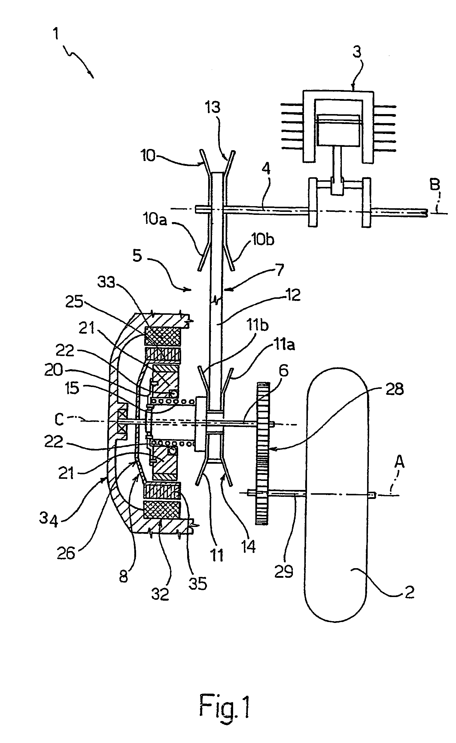 Hybrid drive assembly for a vehicle, in particular a scooter