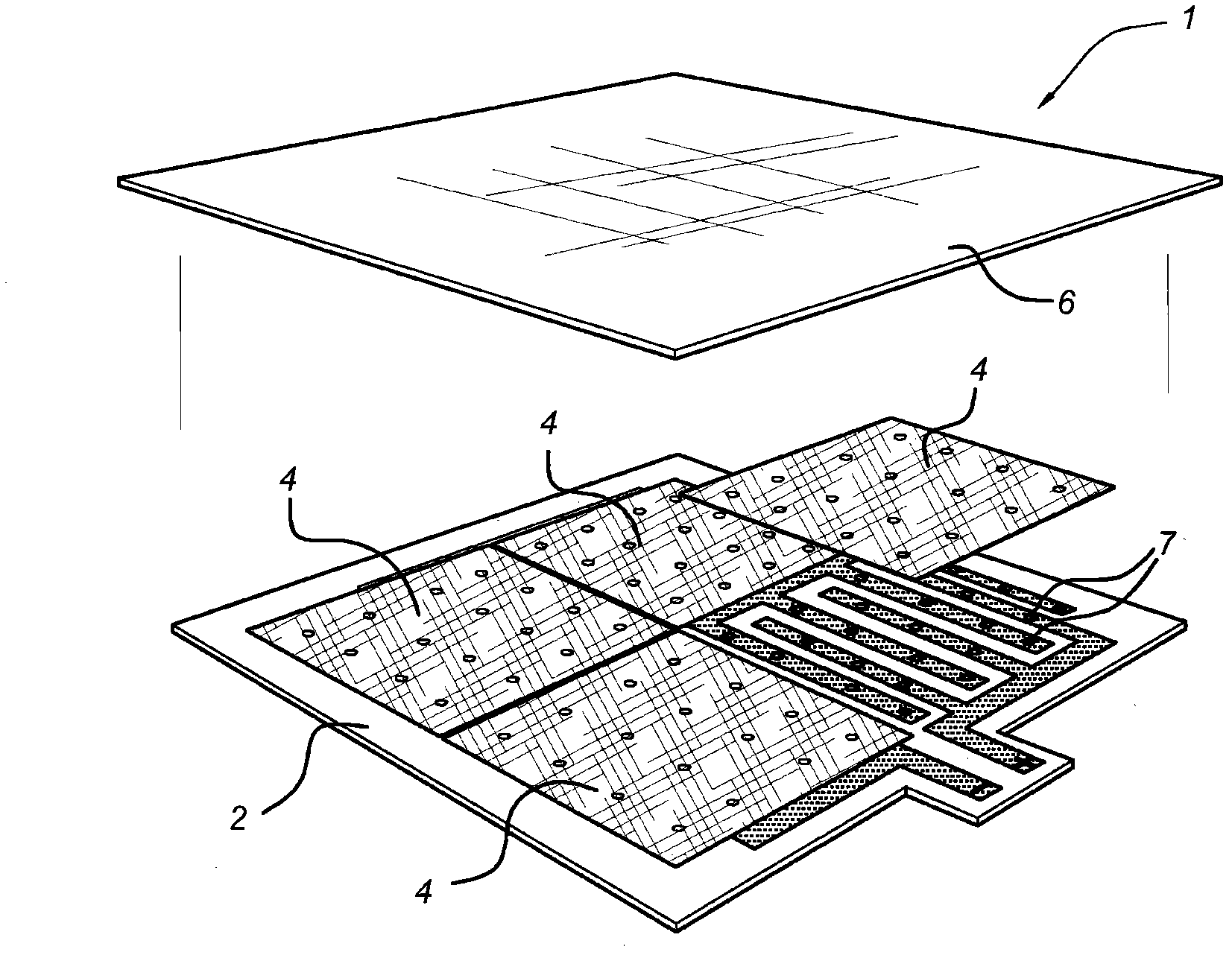 Method of monolithic photo-voltaic module assembly