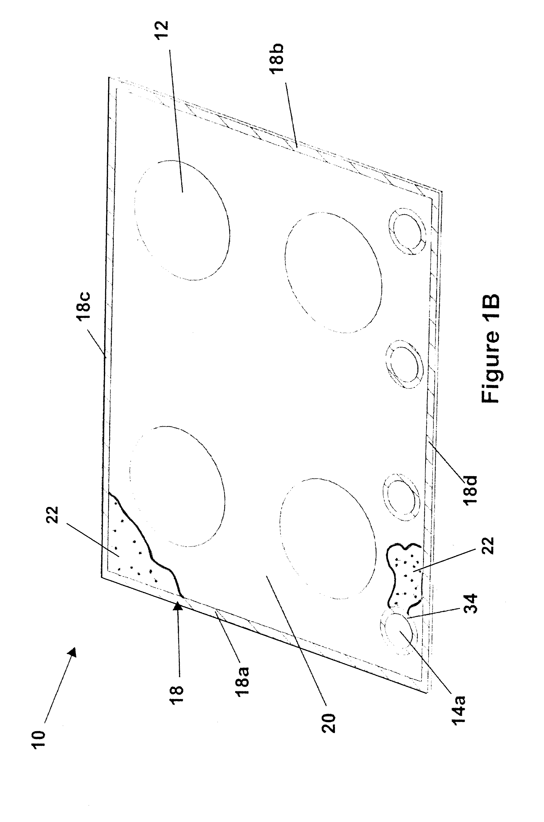 Cooking appliance surfaces having spill containment pattern and methods of making the same