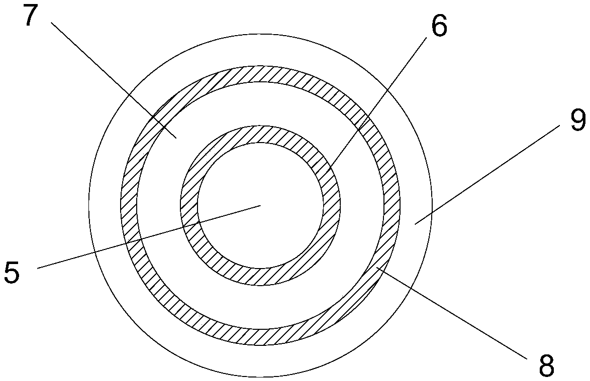 Method and device for suppressing overvoltage of iron tower head when lightning strike of transmission line