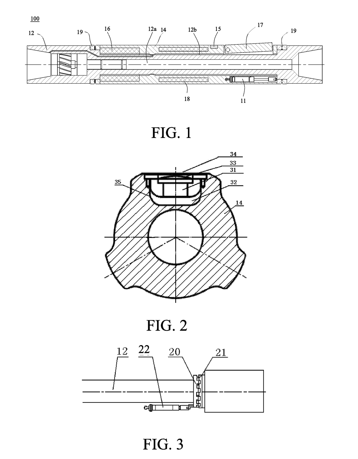 Push-the-bit rotary guiding device and application method thereof