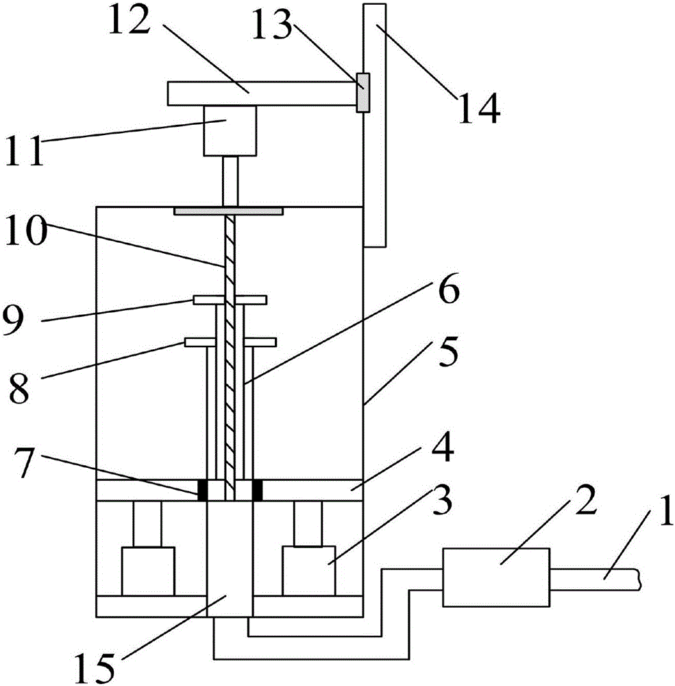 Double-stage spraying roadbed material maintenance device