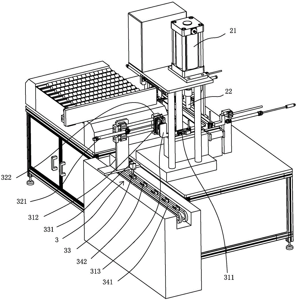 Motor rotor shaft automatic assembling machine