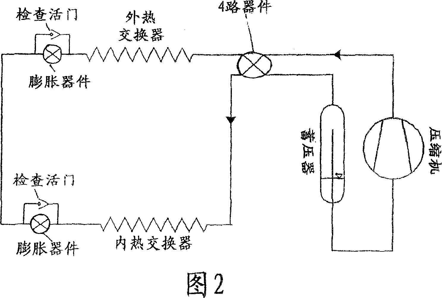 Reversible vapor compression system