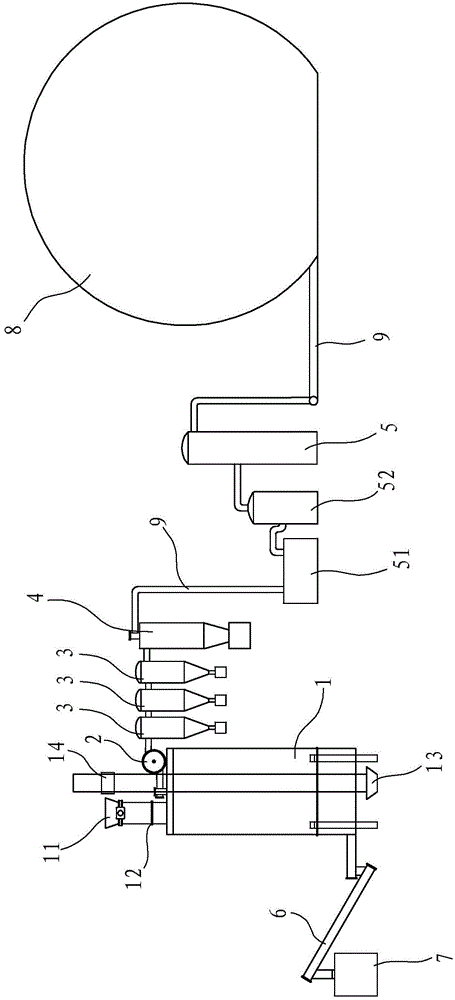 Apparatus for producing combustible gas by catalytically pyrolyzing refuse and method thereof