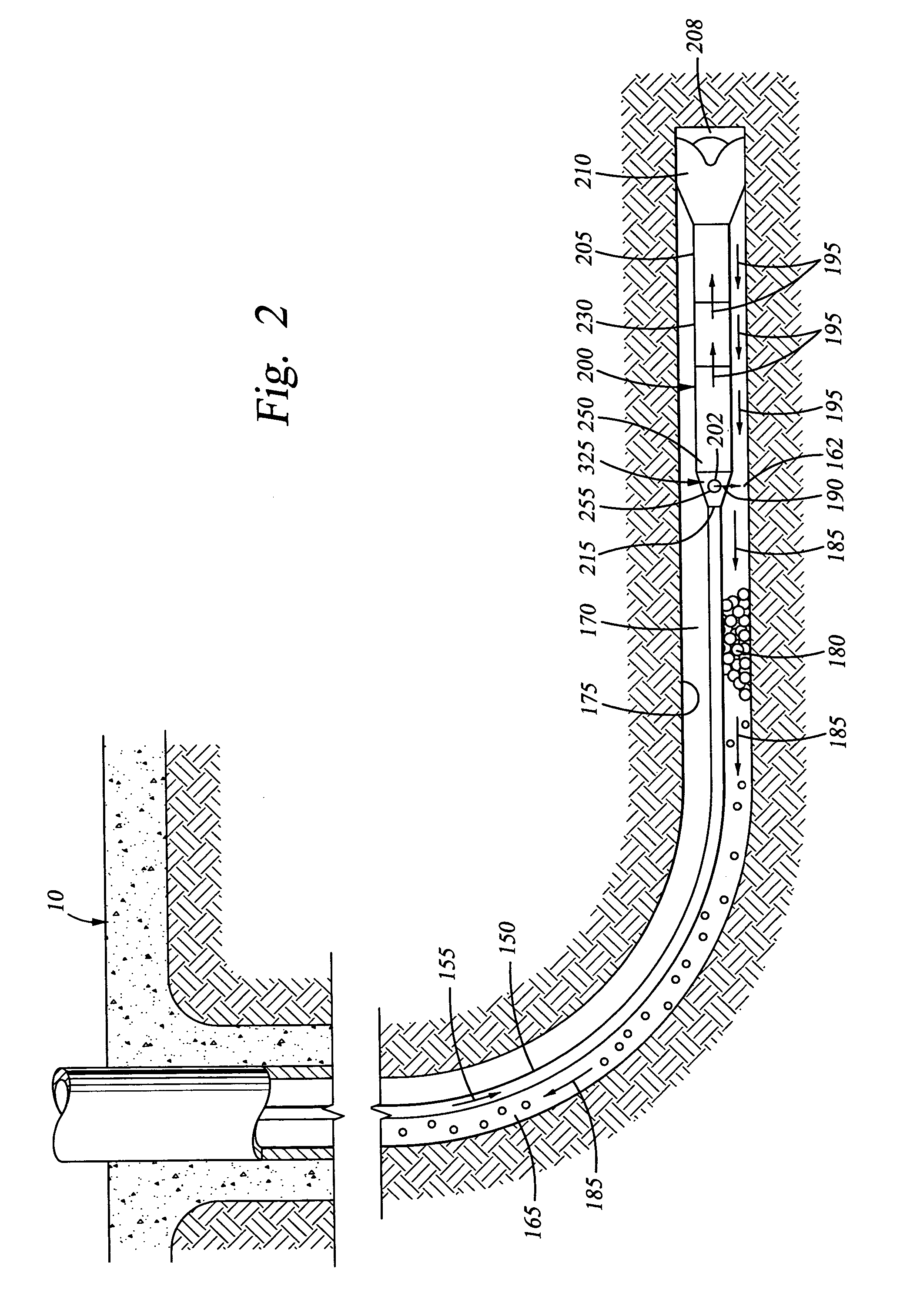 Method and apparatus for removing cuttings from a deviated wellbore