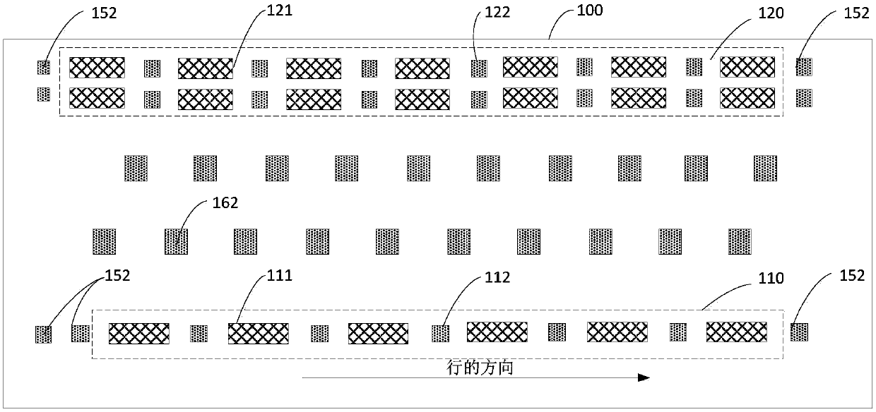 Driving chip, display substrate, display device and manufacturing method of display device