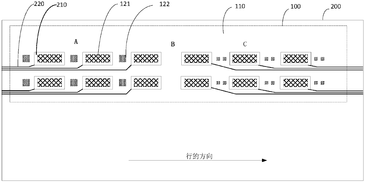 Driving chip, display substrate, display device and manufacturing method of display device