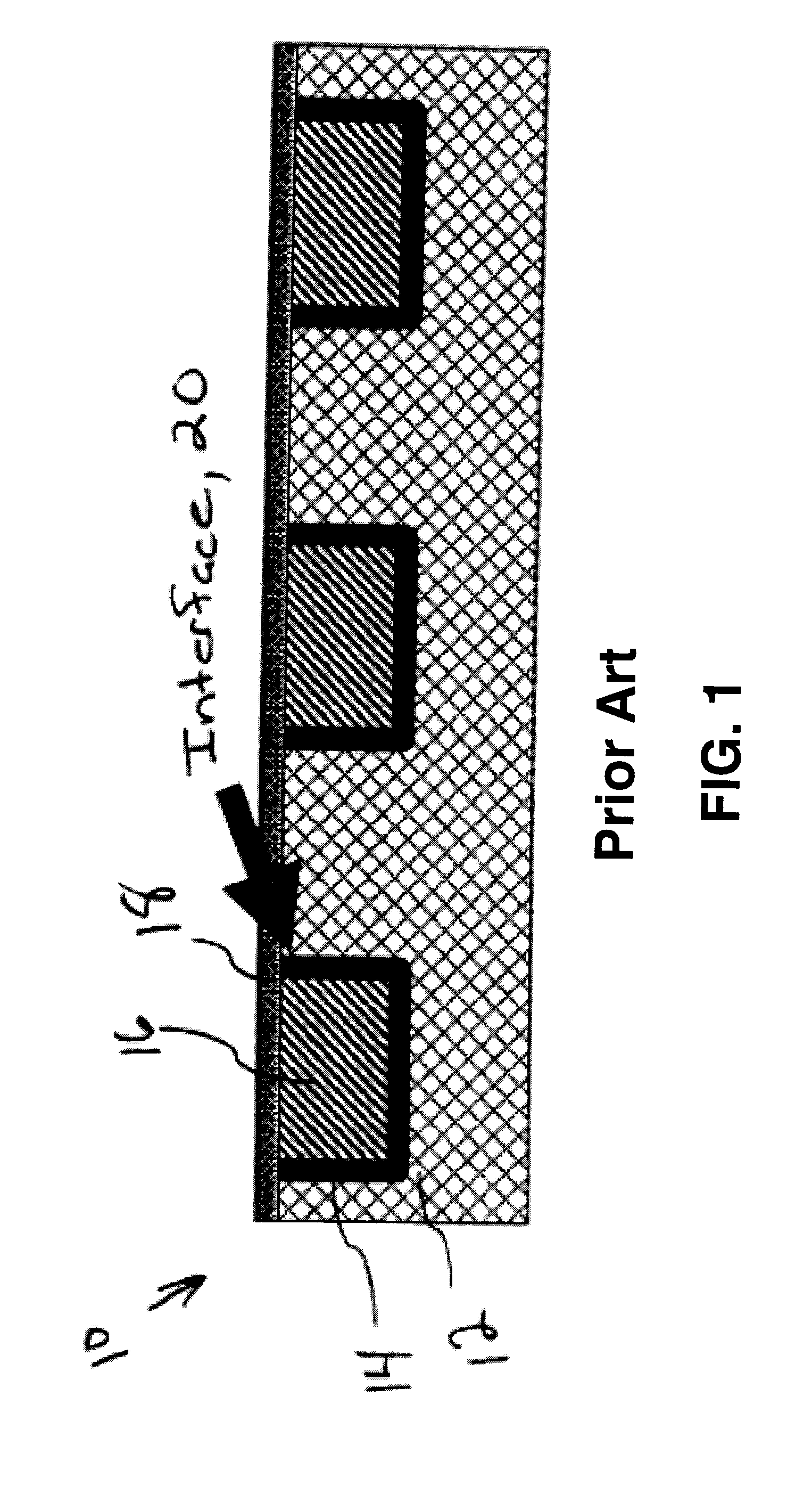 Reduced leakage interconnect structure