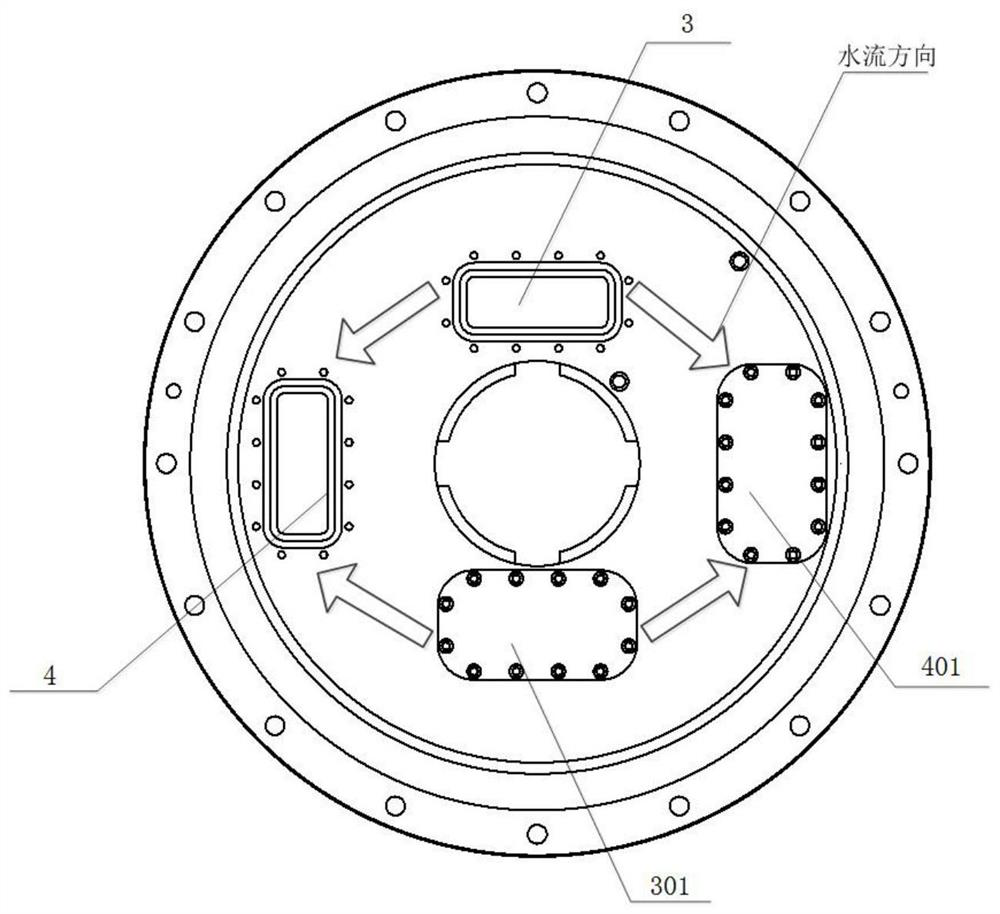 Dual-channel radially distributed scalable mechanical seal