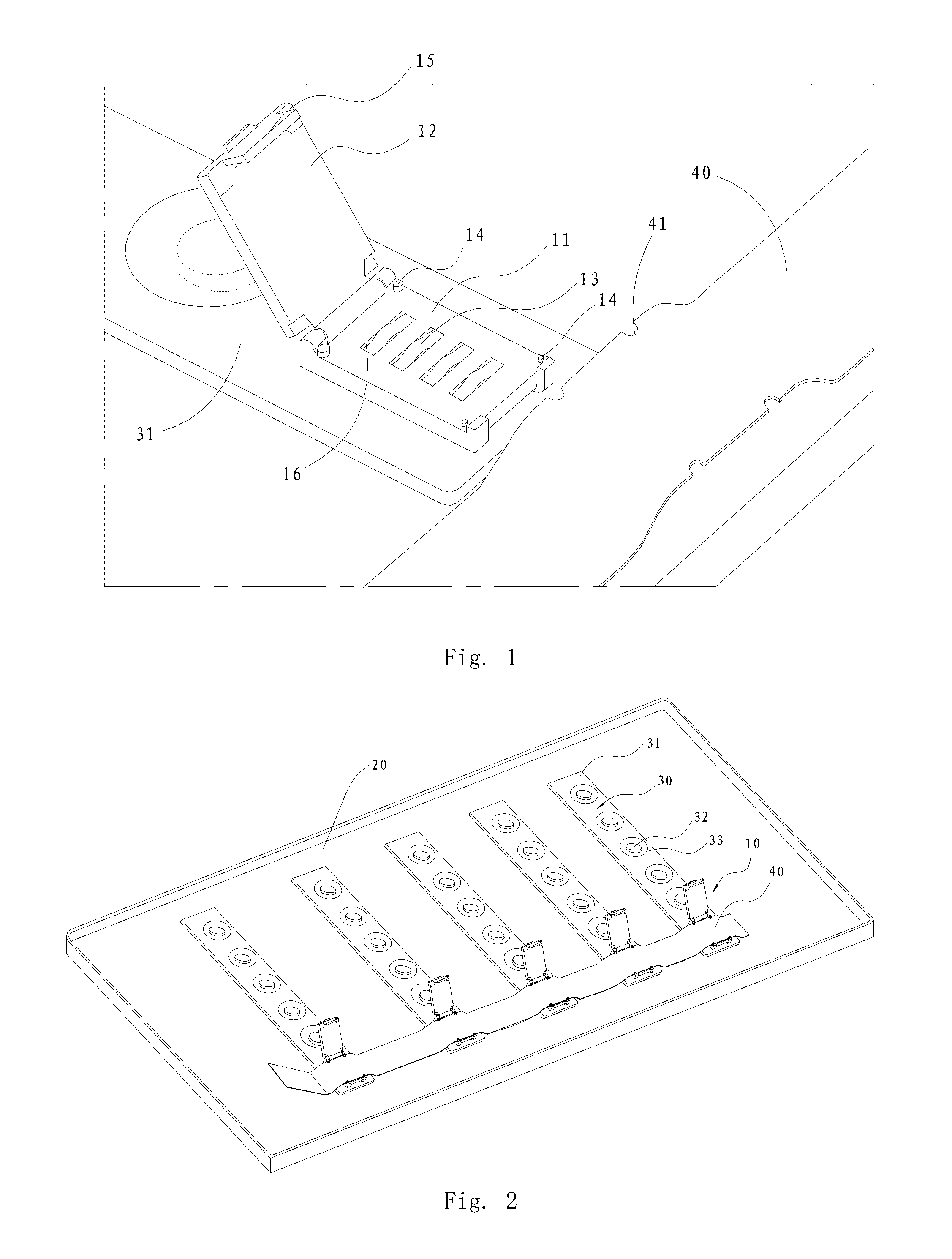 Flexible flat cable connector, direct-type backlight module, and cable arrangement device