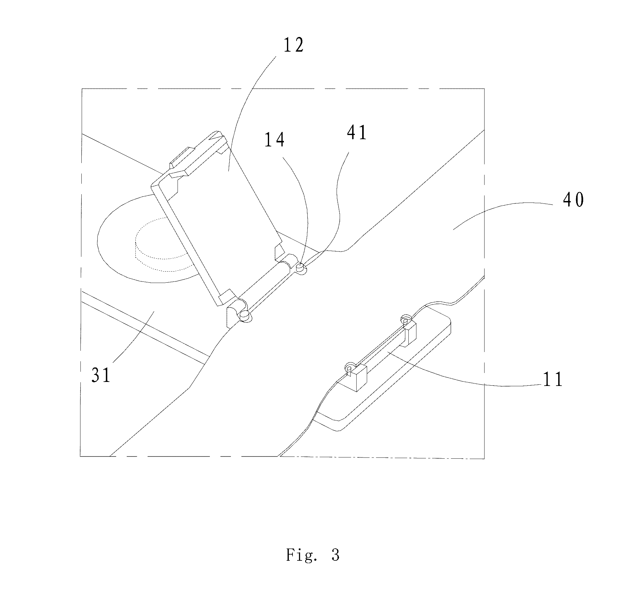 Flexible flat cable connector, direct-type backlight module, and cable arrangement device