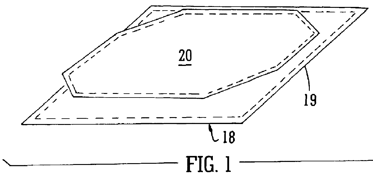 Flexible container for flowable materials