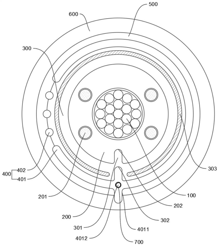 Lightning protection photoelectric cable