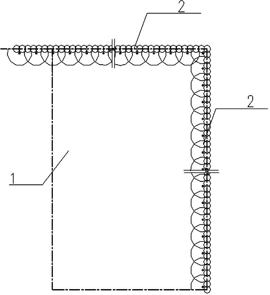 Composite wave-resisting seepage-proof wall for coast flexible direct-current convertor station and transformer substation and construction method