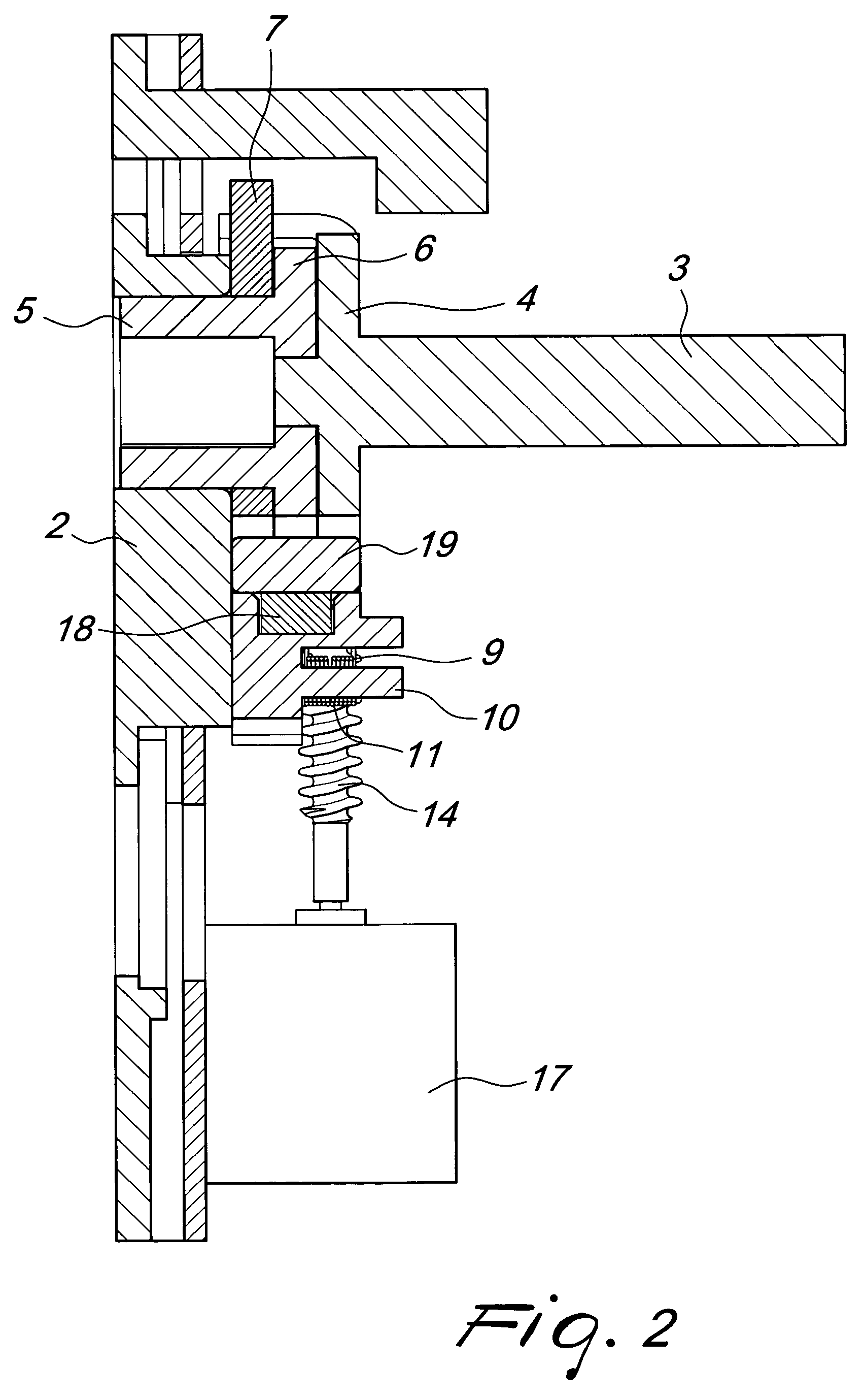 Electric lock with multiple-function spring