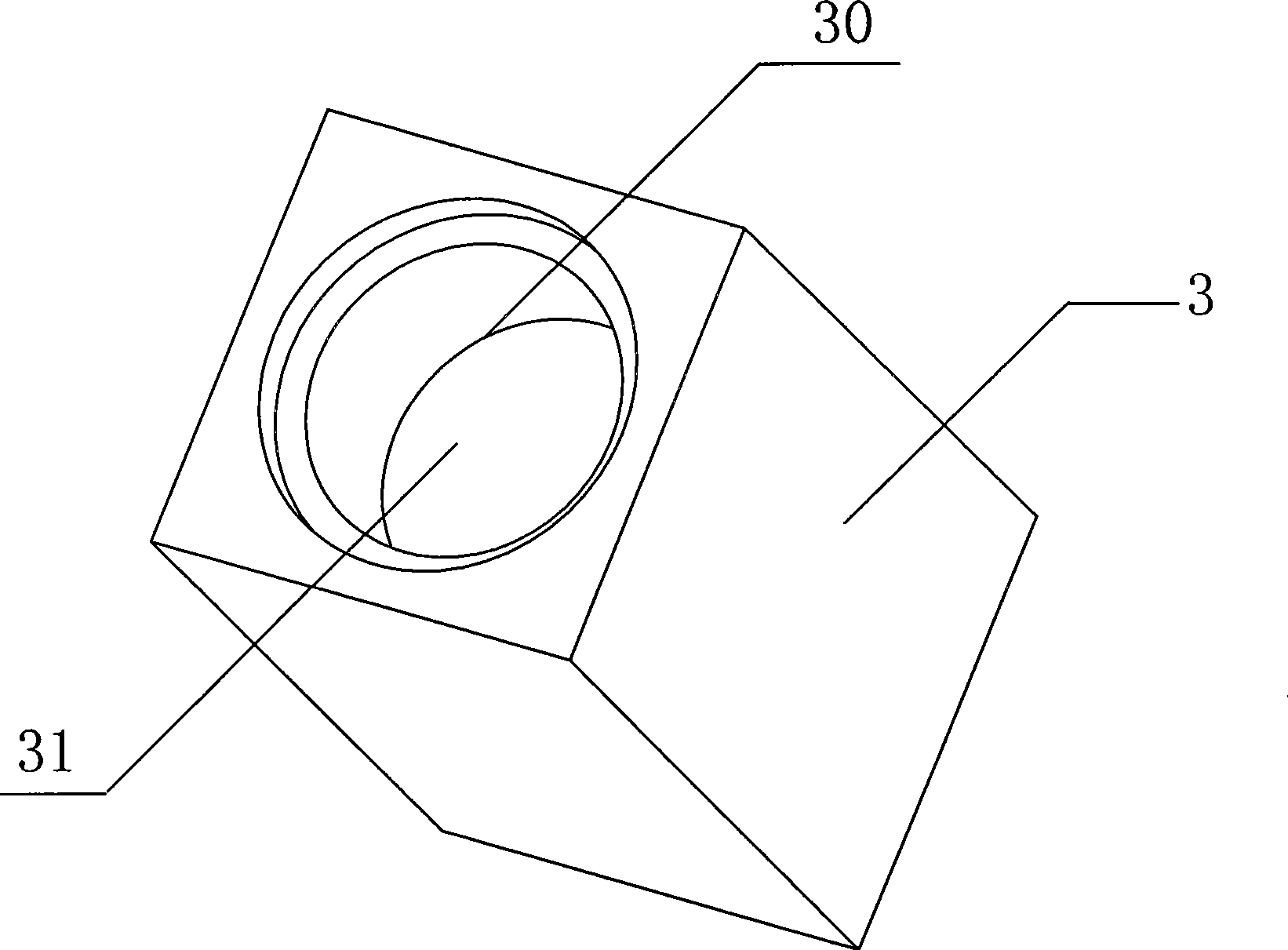 Light source assembly high-power LED lamp and installation method thereof in lamp holder