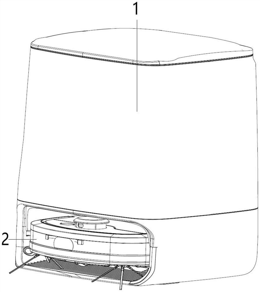 Control method of cleaning machine system