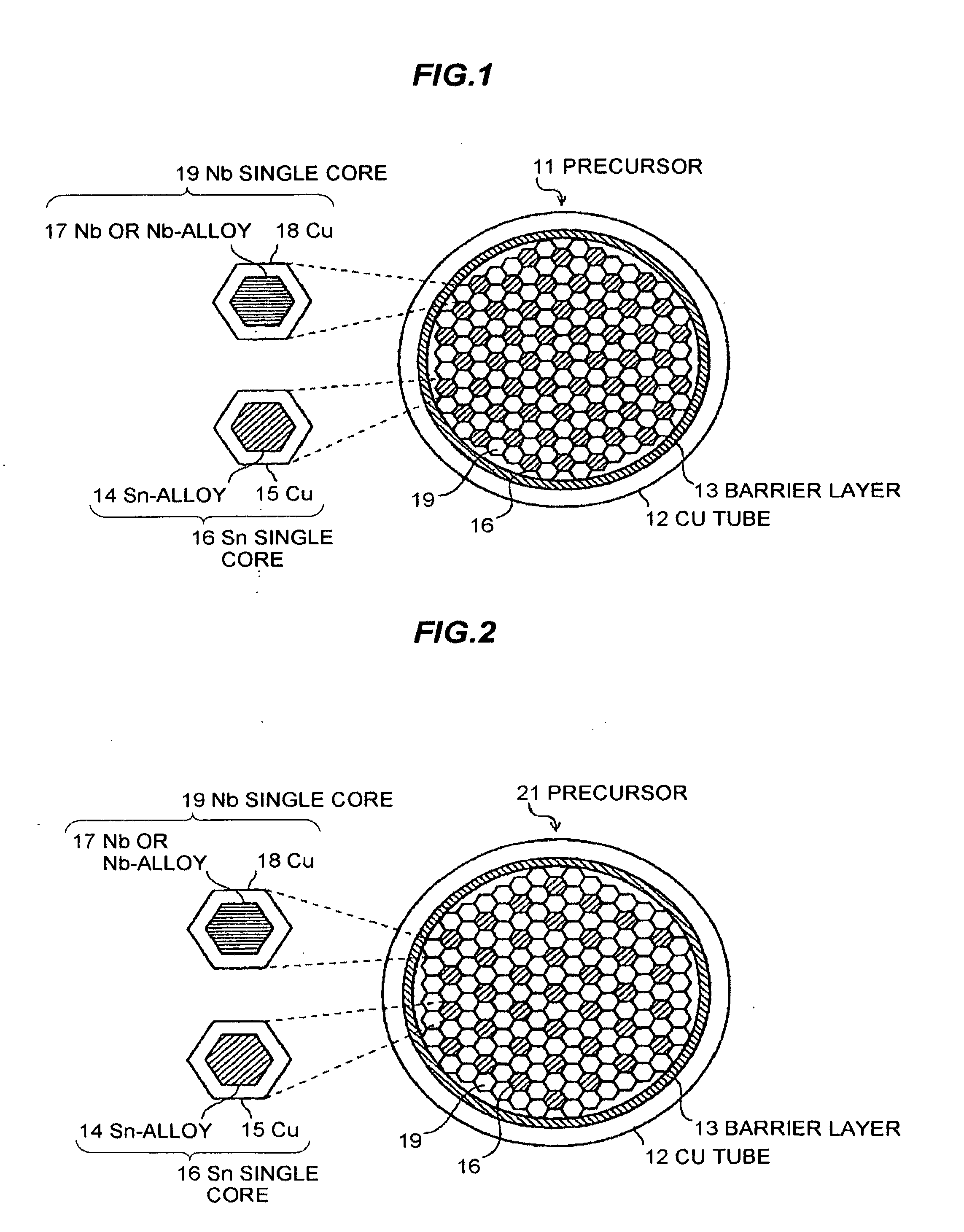 Precursor for Nb3Sn superconductor wire, superconductor wire using the same and method for manufacturing Nb3Sn superconductor wire