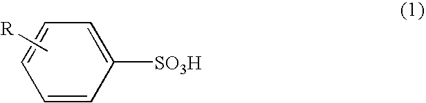 Agent serving as oxidant and dopant for conductive polymer production, an alcohol solution thereof, a conductive polymer  synthesized by using the same, and a solid electrolytic capacitor using the conductive polymer as a solid electrolyte