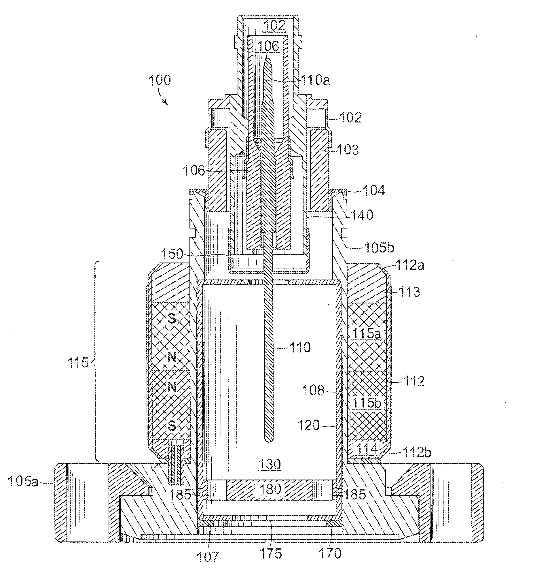 Cold cathode ionization vacuum gauge