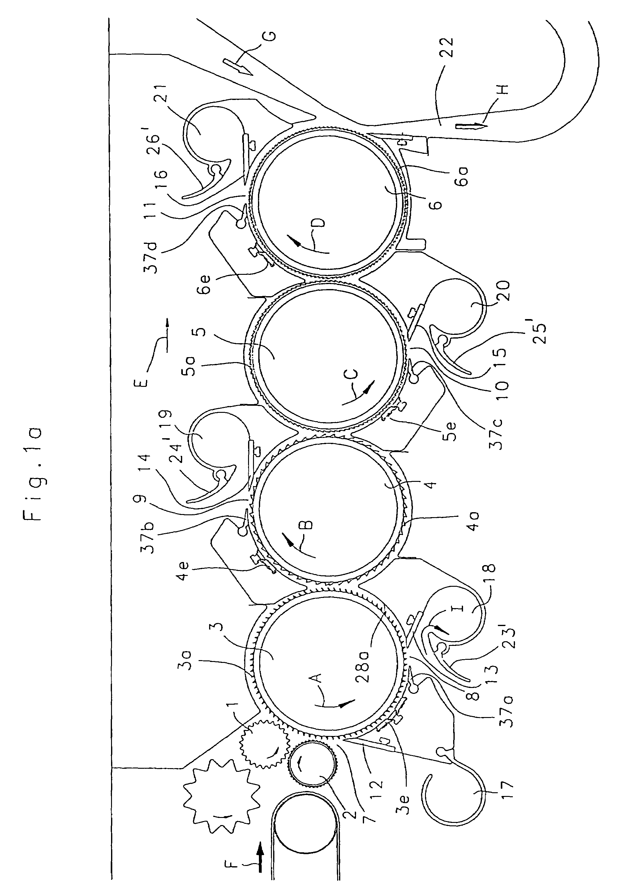 Apparatus at a spinning preparation machine for detecting waste separated out from fibre material