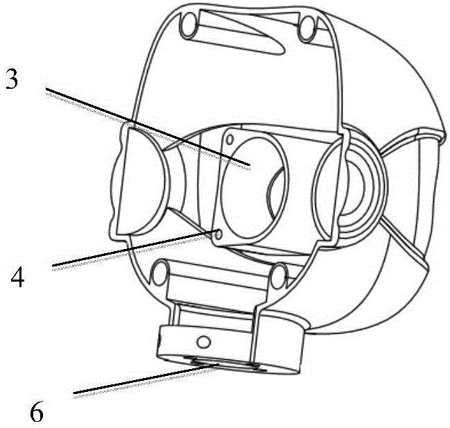 Humanoid robot with ultrasonic wave eyes