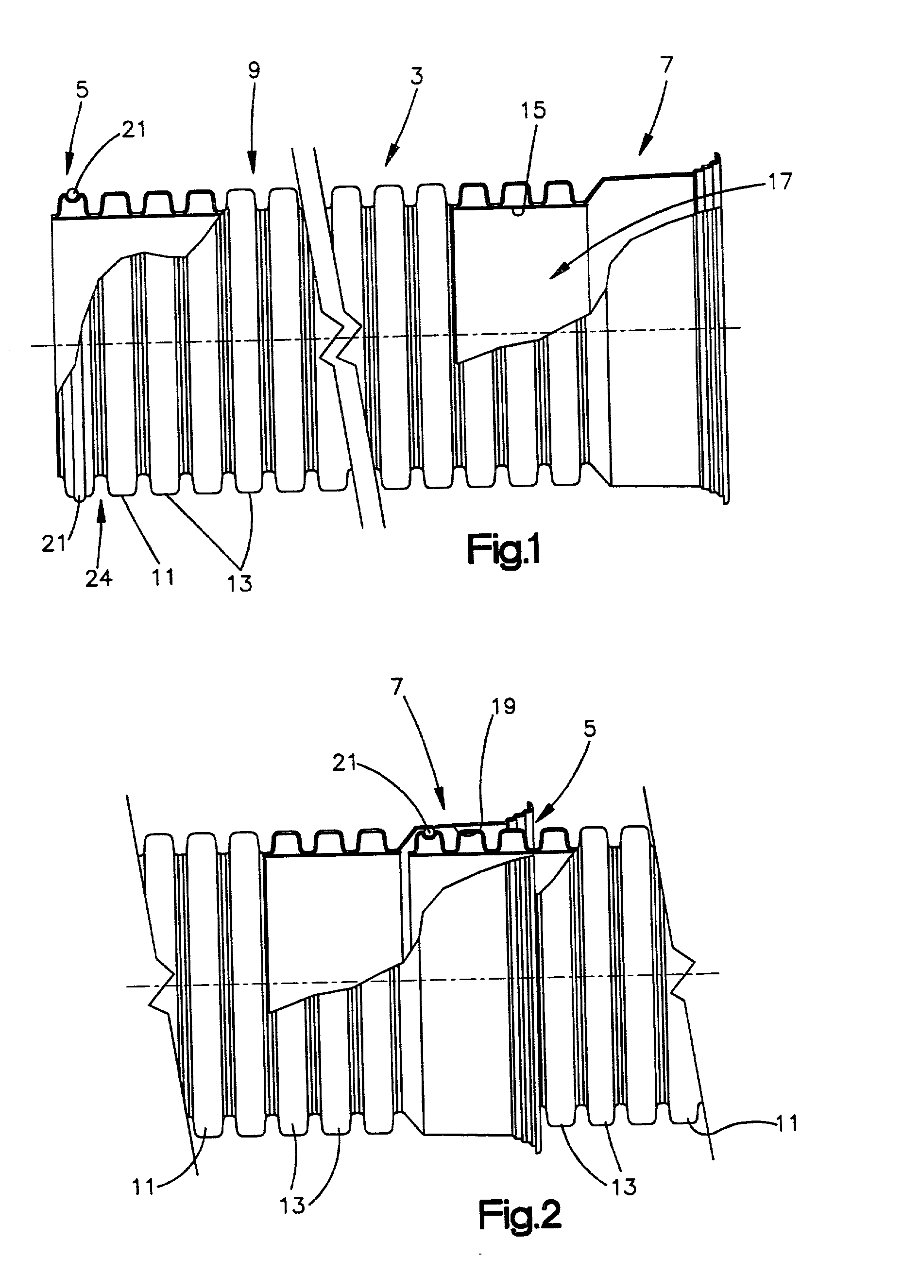 Pipe structure and method of manufacture