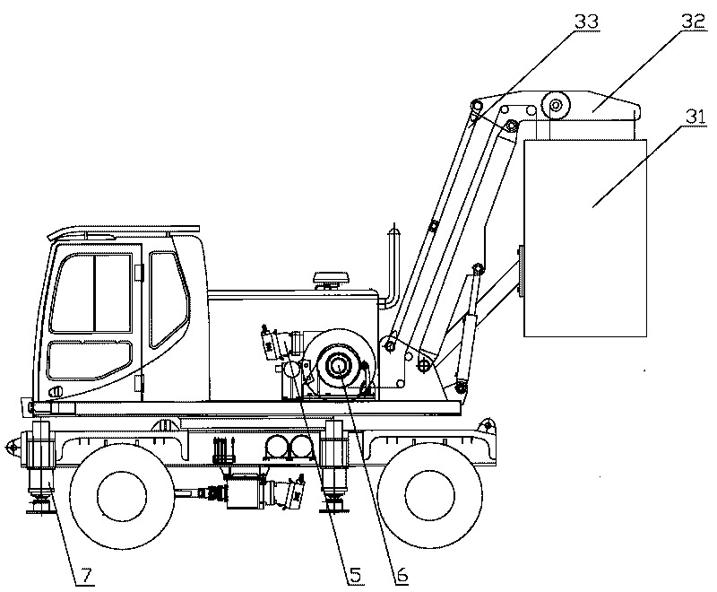 Self-propelled lifter