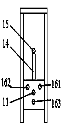 Drawing and heat-setting device