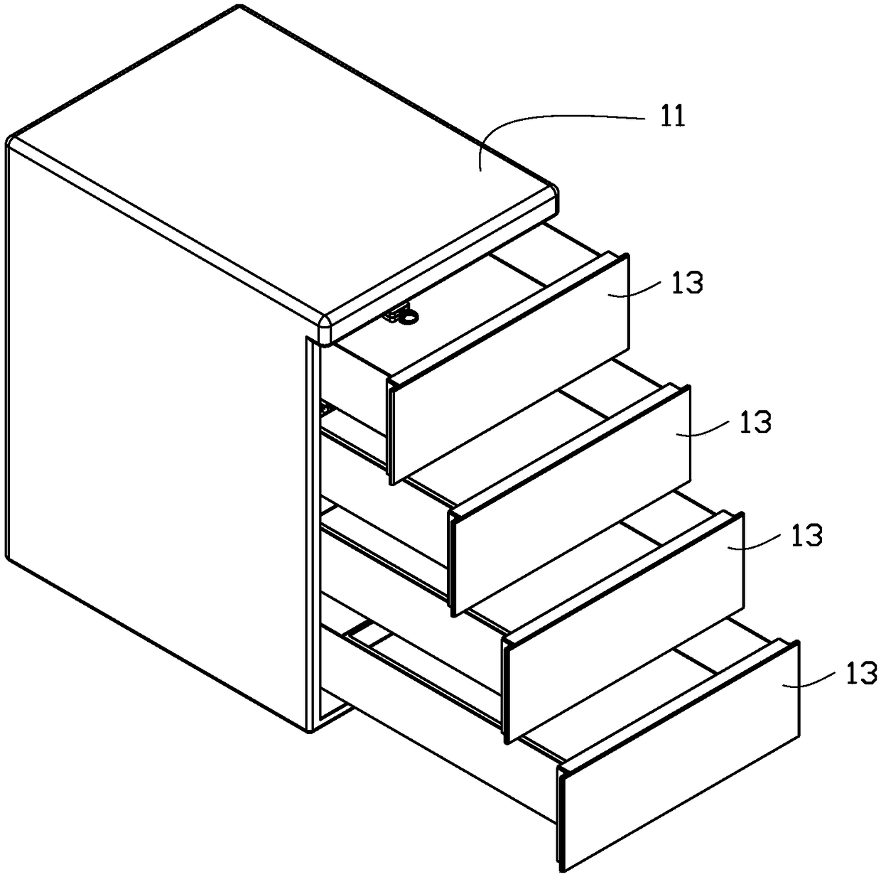 Drawer cabinet