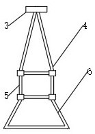 Pre-bending laminated wood-concrete composite beam construction equipment