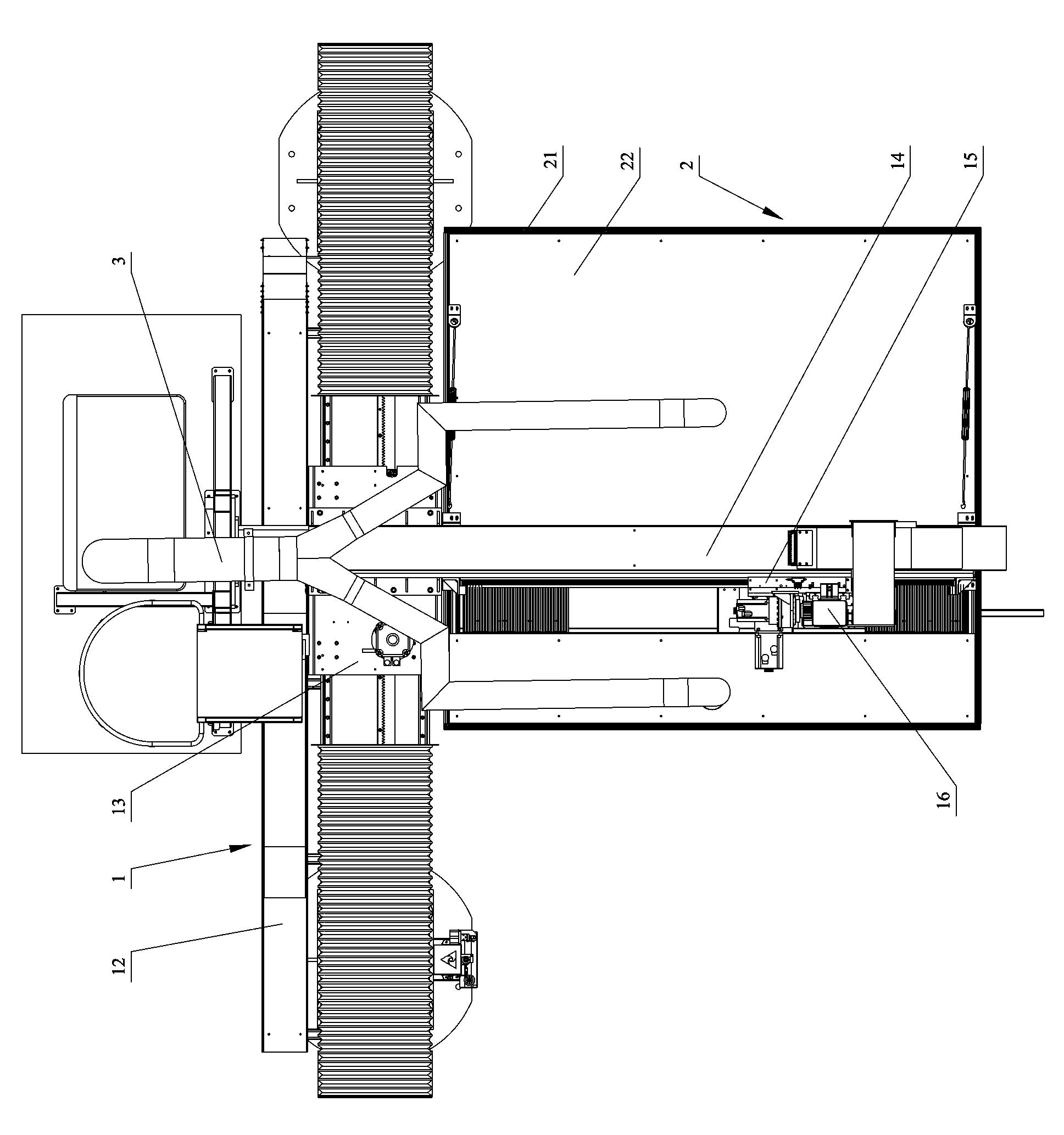 Fume welding and dust removing system for robot welding work station