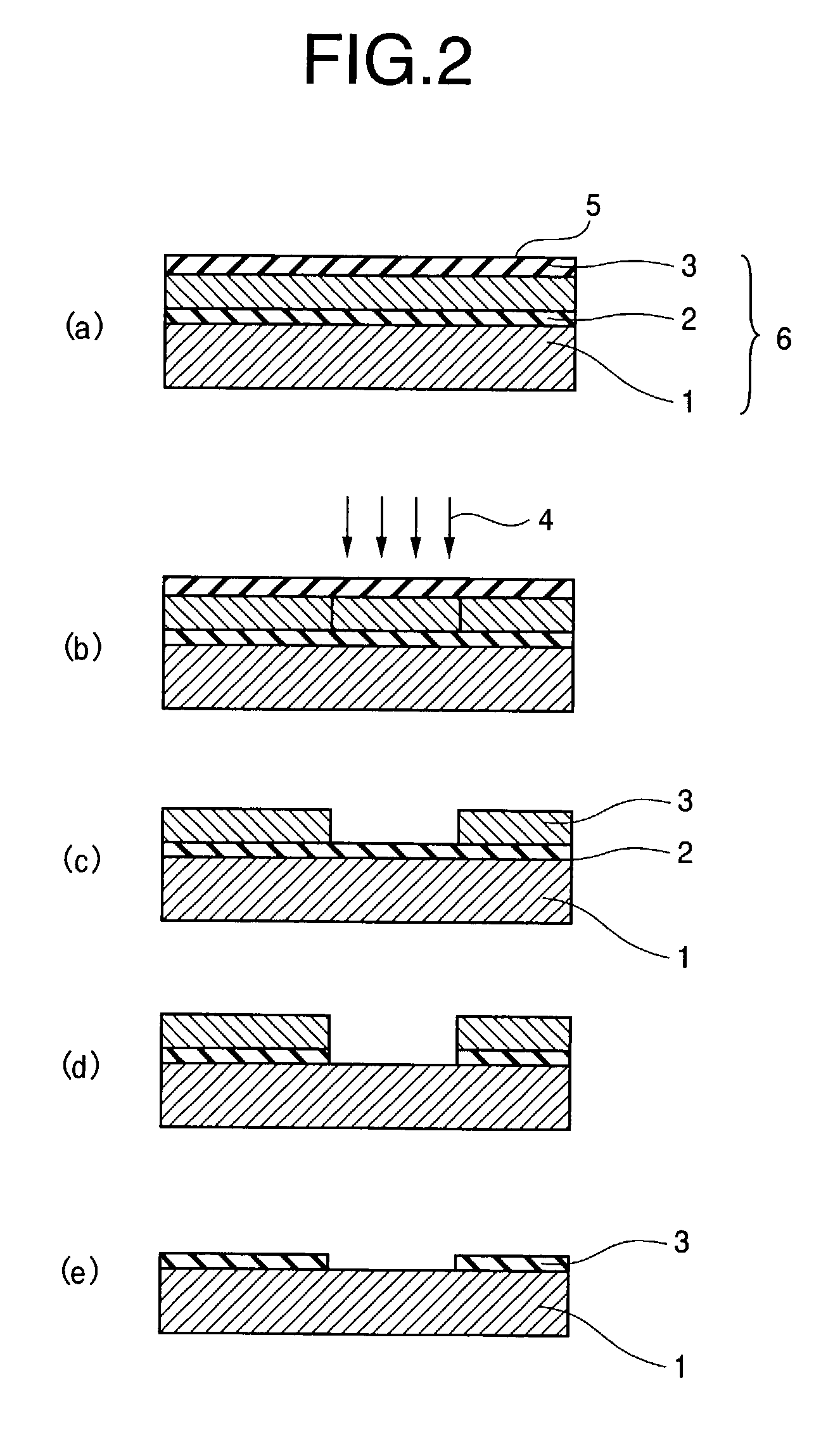 Method of patterning a mask blank