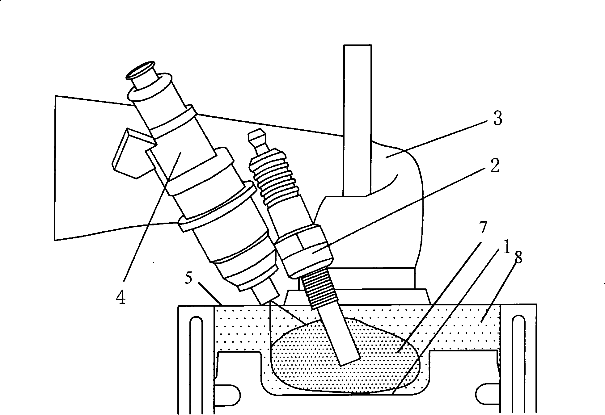 Device and method for expanding compression-ignition type gasoline engine load range