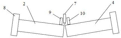 Welding method for stainless steel plates with thickness being smaller than 0.3 mm