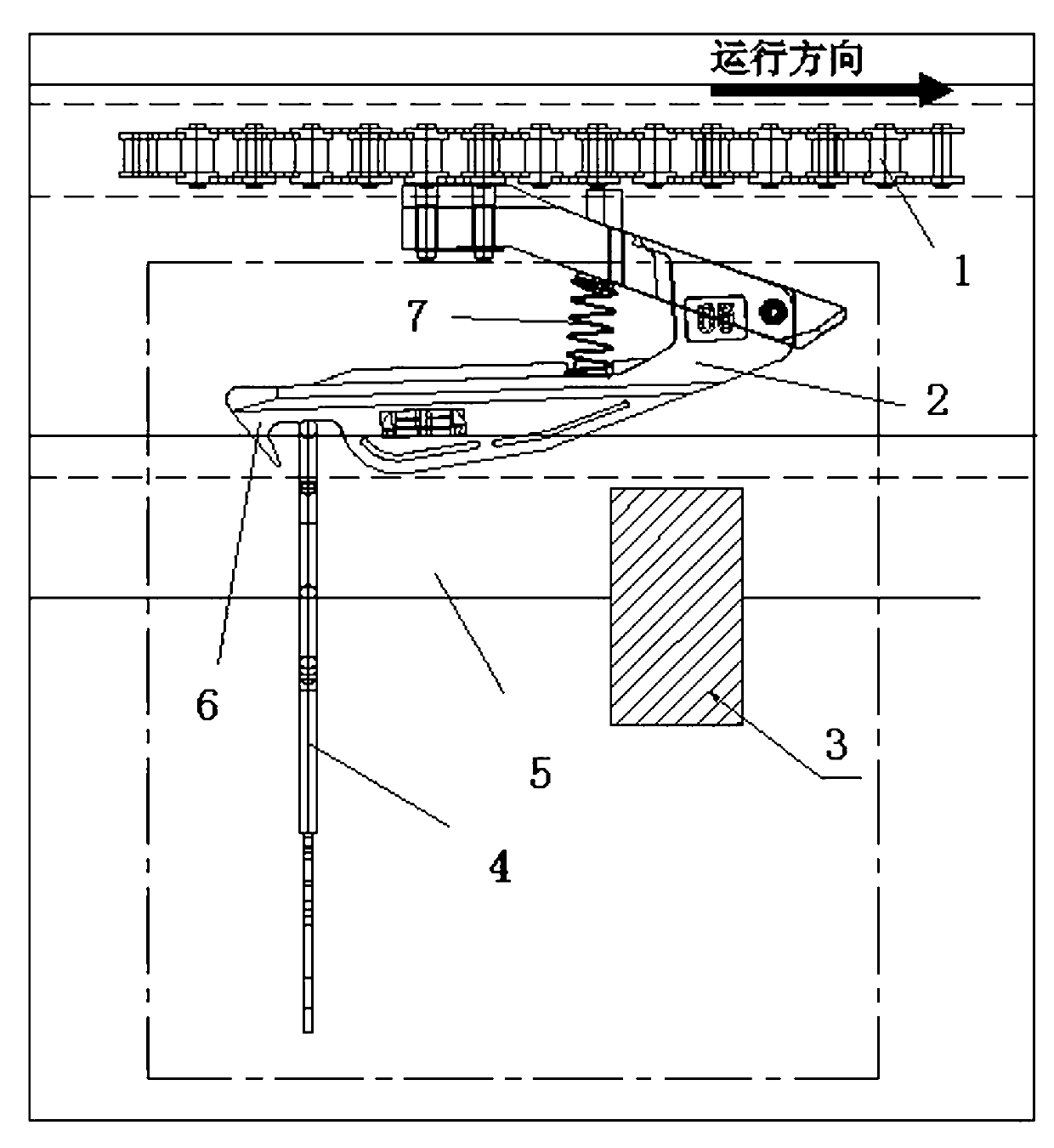 Clothes hanger conveying system